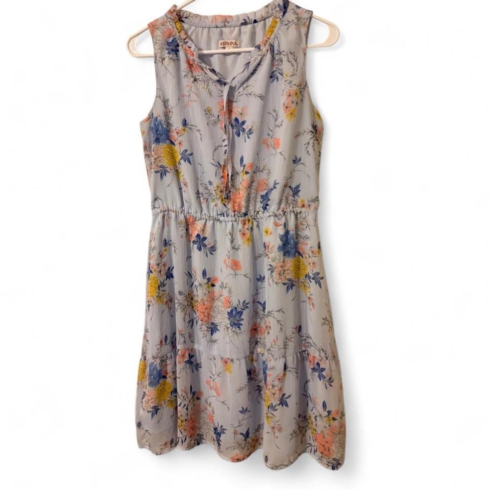 Floral Sleeveless women dress